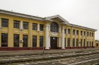 Gulbenes dzelzceļa stacija ir viena no lielākajām un greznākajām dzelzceļa staciju ēkām Latvijā 12