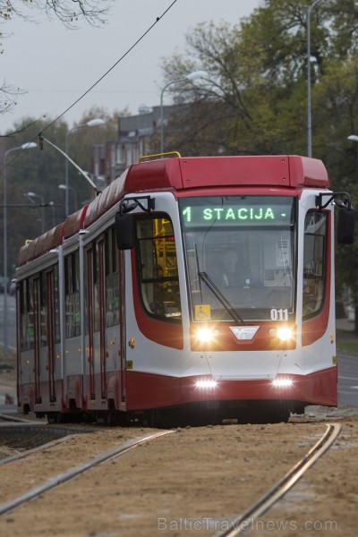 Travelnews.lv Daugavpilī iepazīstas ar jaunajiem tramvajiem 135639