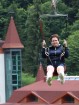 Travelnews.lv Gruzijas kūrortā Sairme izbauda 500 metru braucienu ar zipline 27