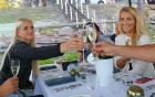 Pārdaugavas restorāns «Hercogs Fabrika» piedāvā jahtas izbraucienu ar romantiskām vakariņām pārim vai arī grupai 65