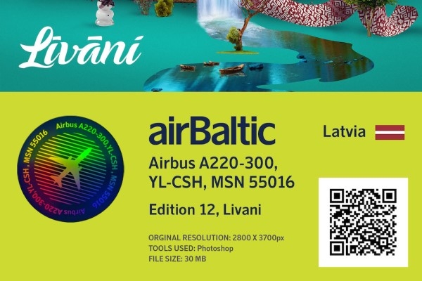 «airBaltic» Successfully Issues Twelfth NFTs on OpenSea