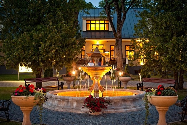 Beautiful Skrunda manor - a sight of Kurzeme, which is a must-see for everyone