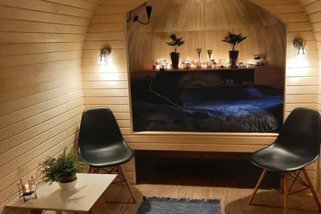 Iglu namiņš Milzkalnē