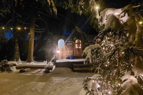 Iglu namiņš Milzkalnē