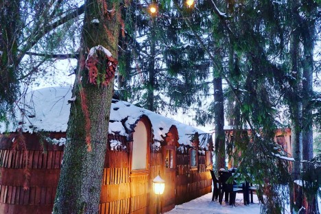 Iglu namiņš Milzkalnē