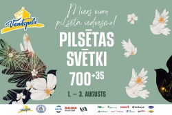 Holiday and travel offers 31.07.2025 - 03.08.2025 Ventspils city festival 700+35 Ventspils TIC