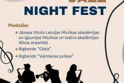 Džeza nakts Dikļos 3.jūlijā Valmieras novada Tūrisma pārvalde