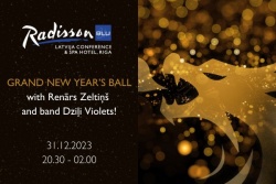 Grand New Year's ball in Riga! Radisson Blu Latvija Conference & Spa Hotel